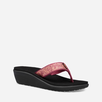 Teva Voya Wedge Women's Flip Flops South Africa - VOM528407